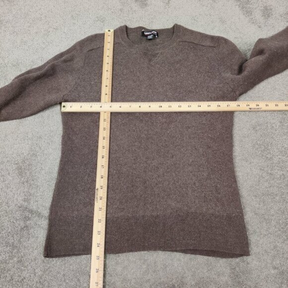 Kirkland Signature Men's Sweater New Size XL Brown Wool Cotton Business Casual - Picture 6 of 8